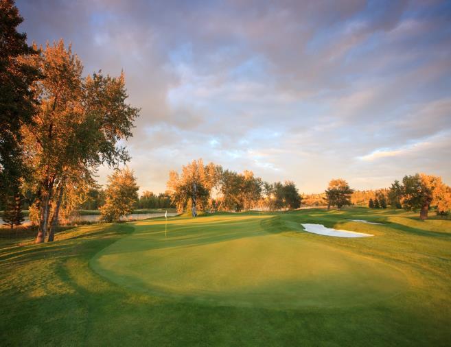 Nestled in the Bow River Valley, in Alberta's Fish Creek Park, this fantastic golf course in the south end of Calgary is only 20 minutes from the city core to the first tee.