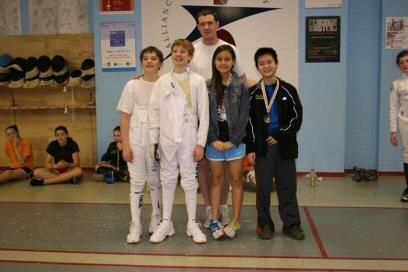 Krick 26 th Y-14 Men s Epee Robin Cheong 35 th Y-14 Men s Epee Alex Sless 5 th