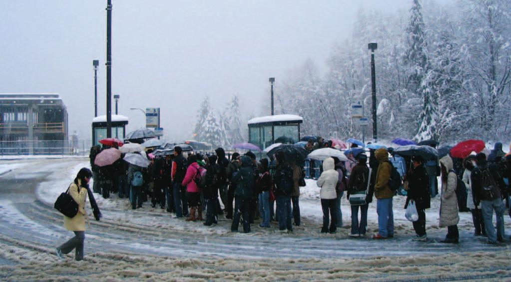 Why do we need a Gondola? Volume Translink buses serve 25,000 transit trips a day on and off Burnaby Mountain.