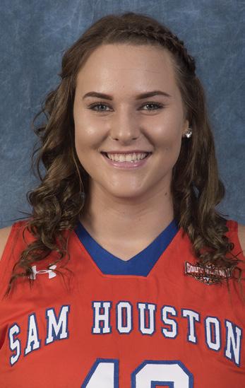 42 KIERA MCKINNEY KNIGHT GAME-BY-GAME IN 2017-18 D30 at 1 F17 at 6-2 SOPHOMORE POST AMARILLO, TEXAS (TASCANO HIGH SCHOOL) 44 HANNAH KNIGHT 6-3 FRESHMAN POST FLORESVILLE, TEXAS (FLORESVILLE HIGH