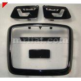 .. AMG black, leather, embroidered headrest for all G500, G550, G63,... G-Wagon W463 G500 G550 G63.