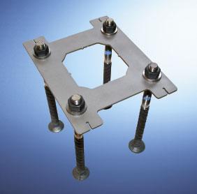 Annex B - Accessories Nailing plates Screw-in nailing plates can be used to fix Anchoring Couplers to the mold as an optional solution.