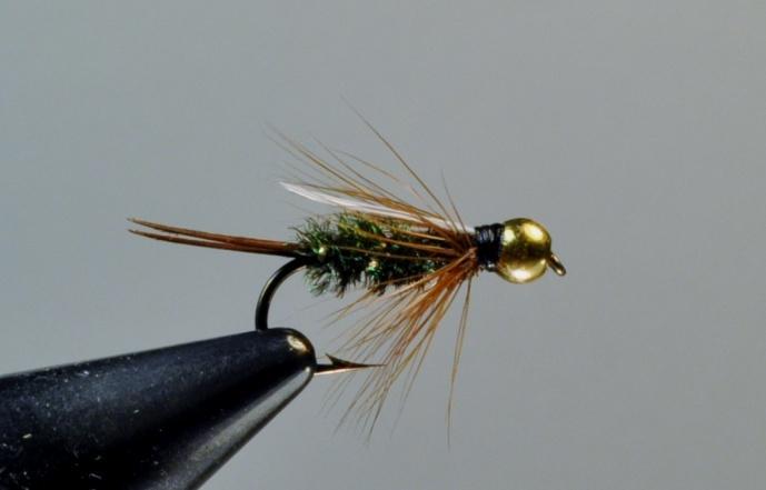 Bead Head Prince Nymph Tied by Chuck Collins - Pocatello, Idaho Credit for the origination of the Prince Nymph goes to Doug Prince of Monterey, California for fishing in his favorite