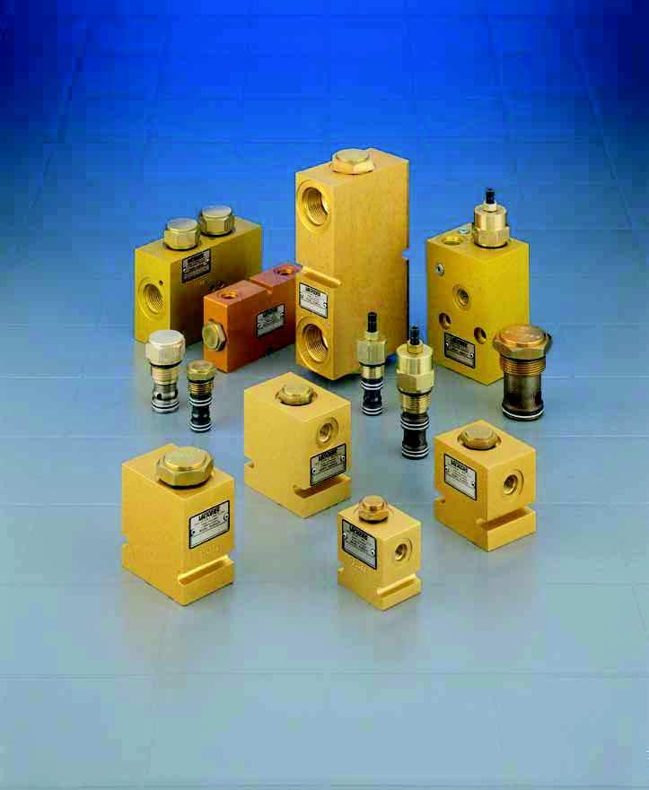 Check Valves Cover headline Direct and pilot operated check valve functions for applications up to 5 bar