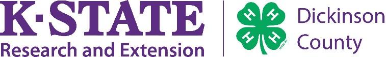 K-State, County Extension Councils, Extension Districts, and U.S. Department of Agriculture Cooperating. K-State Research and Extension is an equal opportunity provider and employer.