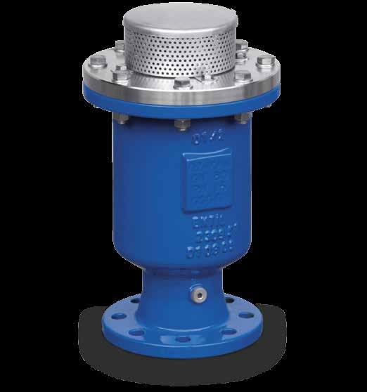 These air release valves are not suitable for sewage and waste water lines.