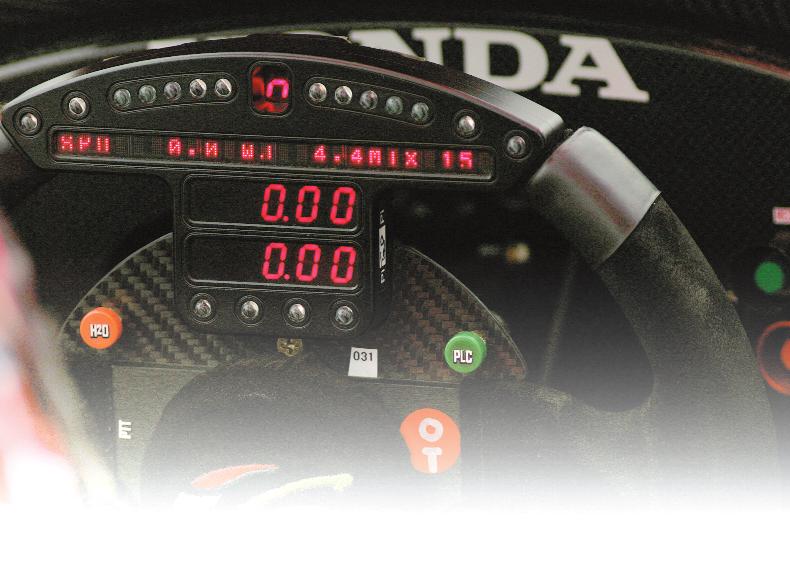 Today's Steering Wheels Do Much More Than Turn Car Left What costs $10,000, lights up like a pinball game, gives out more information than IndyCar historian Donald Davidson and is closer to a race