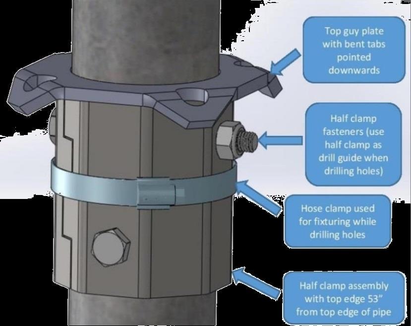 If your pipe sections came with steel couplers, remove the coupler and apply a generous coating of grease to the threads and to the threads of both pipe sections.