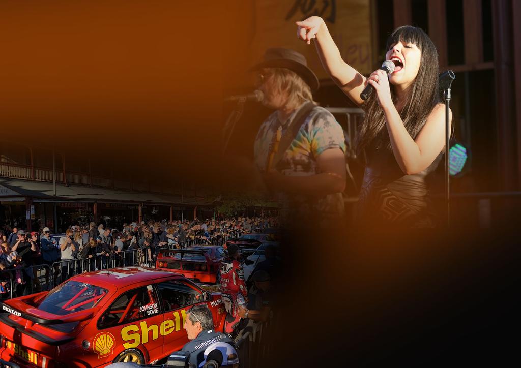 COMMUNITY EVENTS Gouger Street Party - Friday 30 November This event includes all The Adelaide Rally cars (except Prima Tour), as well as selected cars from other elements of