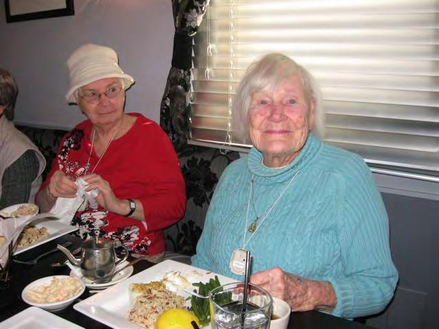 Residents enjoying themselves at the Valentine