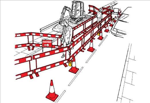 Safe access and egress shall be provided at all times. Walkways shall be kept clear of loose materials, tools, etc., and tripping hazards shall be eliminated. Trailing electrical cables, etc.
