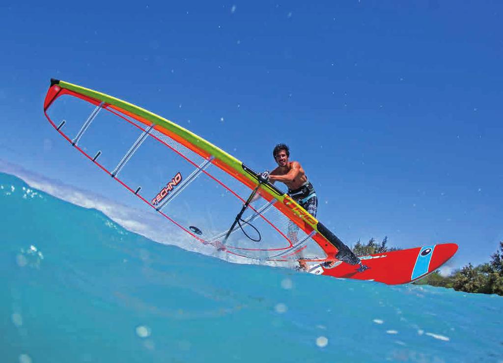Techno 148 A great board for lighter weight beginners, the Techno 148 is a great weapon in light to moderate winds, with the kind of acceleration, straight line speed and lively handling that make it