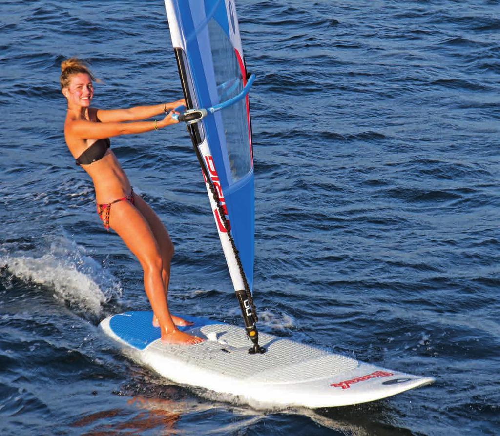 BIC WINDSURF DURA-TEC BEACH DEVELOPED & PRODUCED IN FRANCE Easy to Ride, Ultra-Durable, Great Price The Beach 5 D has the most volume, making it specially ideal for heavier riders looking for a very