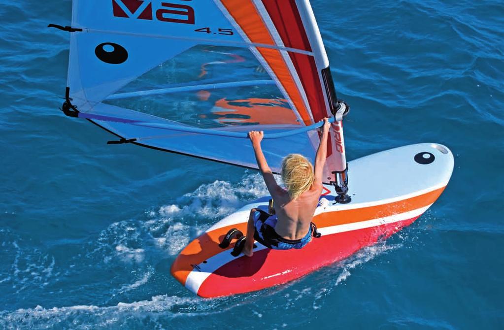 On a Nova, windsurfing is like child s play! These boards have been developed specifically for learning to windsurf and progressing.