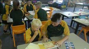 Year 1 News Buddy Reading On Friday afternoons the 5/6s and Year 1s join up together