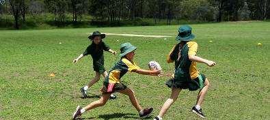 Backyard Rugby League Students from Years 1-6 are participating in the Backyard Rugby League Program over a three week period on