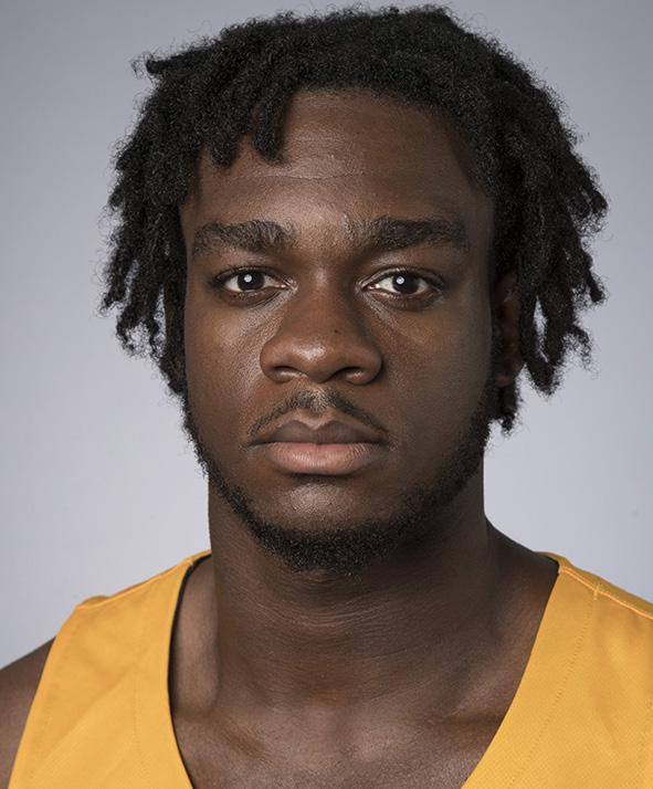 DANTAI ST. LOUIS 23 FORWARD 6-8 / 245 SOPH. BRAMPTON, ONTARIO ORANGEVILLE PREP 4 Played his first game of the season Dec. 19 against Elon after missing 11 games with a lower-back injury.