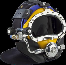 The hood, which attaches to the mask frame with welded stainless steel bands, provides warmth for the
