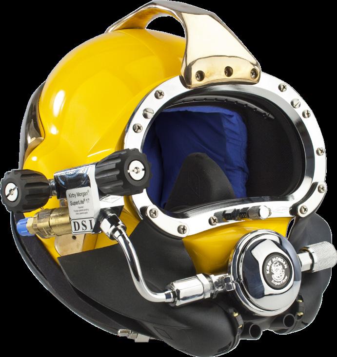 Kirby Morgan Diving Helmets clear communications between a topside operator (tender) and one or more surface-supported divers, recompression chambers, or other submersible systems. 1.