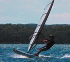 AUSTRALIAN NATIONAL RACEBOARD CHAMPIONSHIPS WHO SAID RACEBOARDS ARE DEAD The recent Australian Raceboard National Championships delivered two spectacular days of sailing with a mix of light and high
