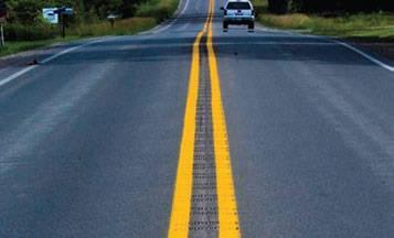 Rural 2-lane Centerline rumble strips (CLRS) Project About 20% of the fatal crashes were cross-centerline crashes (head-on + opposite direction