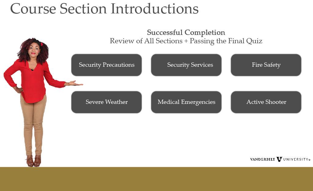 Slide 6 - Course Section