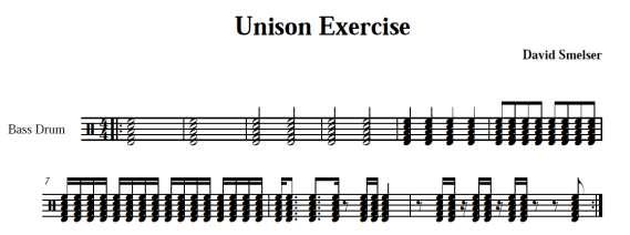 Unison Bass Drum