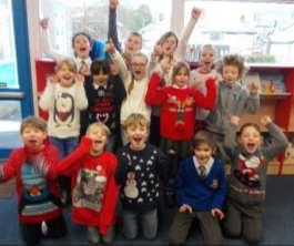 In December, a number of KS2 children took part in the Christmas Spectacular at Buxton Leisure Centre.