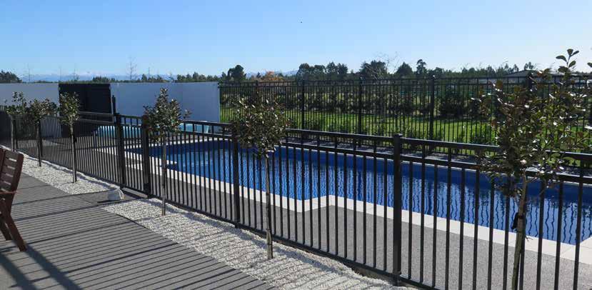 DURAPANEL TM TM DURAPANEL SMART FENCING FOR HOMES AND POOLS Boundaryline DuraPanel tubular metal fencing offers a wide range of options for pool fencing and landscape fencing.