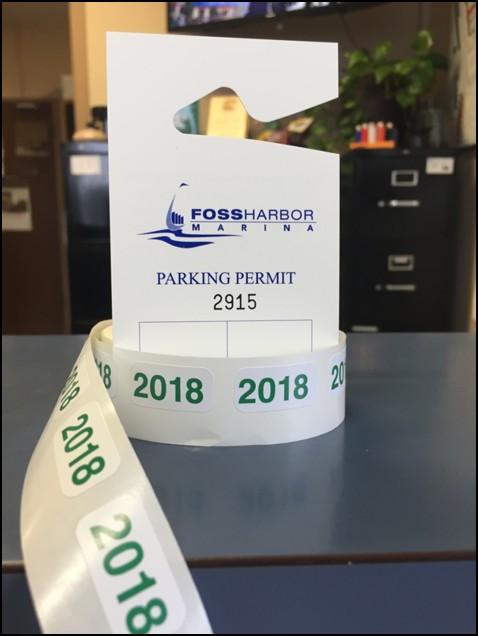 Foss Photo of the month Don t forget to update your parking pass with a 2018 sticker!