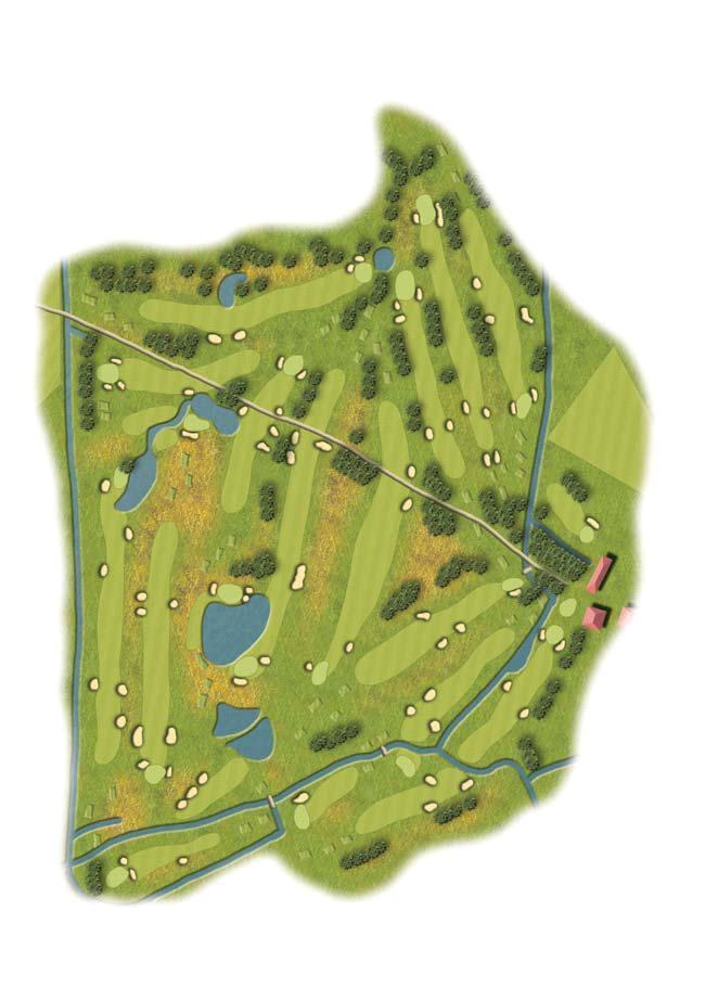 Appendix D: Buggy Route: To enable buggies on the golf course through the winter we have developed a buggy route to minimise damage to playing areas of the course.