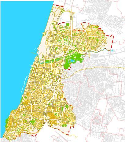 Tel Aviv New signal strategies (1) Municipality incharge of mobility within