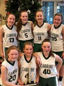The SFC 7th/8th Grade Girls Basketball Team took the Consolation Championship at the Living Word Lutheran Timber Wolf Tip-Off Tournament.