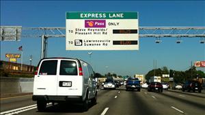 What they would look like Similar to I-77 HOV lanes One