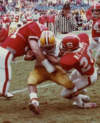 BOWL GAME RECORDS OFFENSE - INDIVIDUAL Rushing Attempts ISU: 29, Dexter Green vs. N.C. State, 1977 Peach Bowl Opp: 34, Curtis Dickey, Texas A&M, 1978 Hall of Fame Bowl Rushing Yards ISU: 172, Dexter Green vs.
