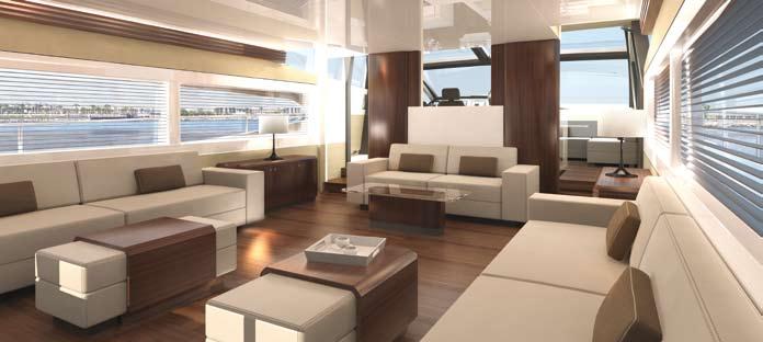 Pearl 75 Many of our client relationships are long term, and Pearl Motor Yachts is a company we have been