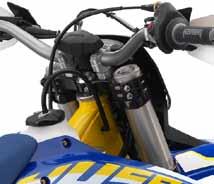 TWO-STROKE MODELS Rear Suspension The rear PDS shock absorber has been set to suit perfectly the needs of pure Enduro applications.