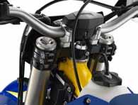 With this motto, the Husaberg engineers designed the rear frame of cross-linked polyethylene.