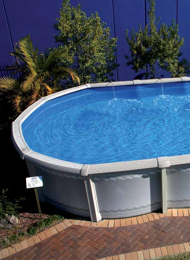 The Signature Pool is a freshwater pool which features a modern design at an affordable price tag. This is a robust pool that comes with a 20 year limited warranty.