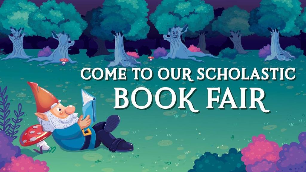 Students may also shop the book fair during the school day with teacher permission.