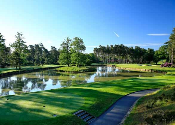 BEARWOOD LAKES GOLF CLUB The stunning 18 hole, Par72 layout measured 6,850 yards from the back tees and was designed by Guy Hockley, under the direction of Martin Hawtree.