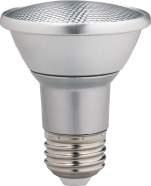 7W LED PAR20 lamps 50W PAR20 replacement uses only 7 Watts 350 lx 200 lx 250 lx 175 lx LED PAR20 - Replaces 50W S9400 7PAR20/LED/25'/2700K/120V/SP 7 120 80 2700K Warm White 500 25º 3 1/16 25K