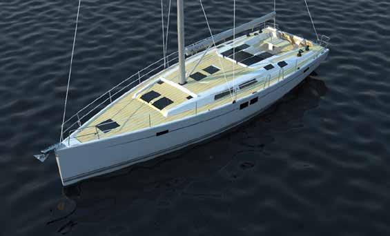 Fast Cruising Easy Sailing The new HANSE has all the design components for stress free distance making: an elegant hull with a long