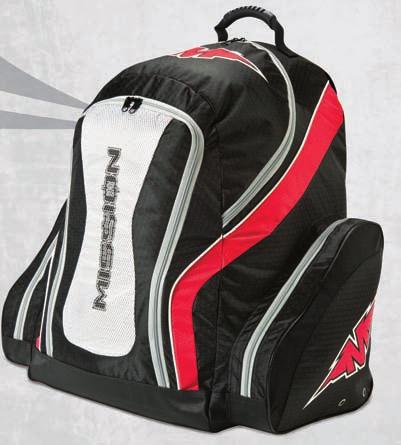 for added ventilation DIMENSIONS: 17 x 23 x 16 COLORS: BLK, RBK 79 CSX Equipment Backpack MATERIAL # 1035093 MATERIALS: 600D hexagon ripstop nylon FEATURES: Padded shoulder straps, padded back,