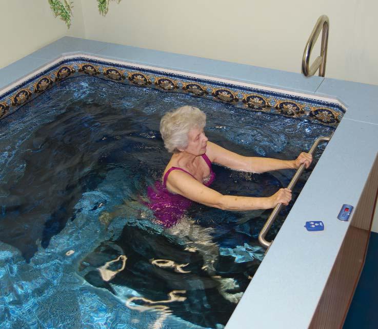 you would expect. Call us for an exact quote for the therapy pool including installation. You choose the size, depth, and features and we ll do the rest.