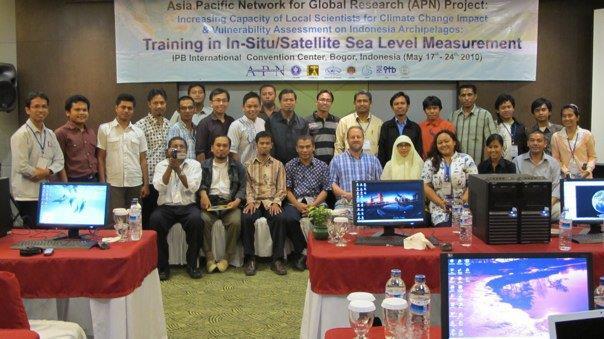 Increasing Capacity of Young Scientists for Climate Change Impact & Vulnerability Assessment on Indonesia Archipelagos: Training in In-Situ/Satellite Sea Level Rise