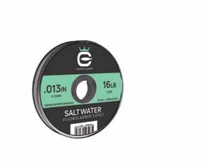 SALTWATER LEADERS & TIPPET SALTWATER FLUOROCARBON TIPPET Cortland s new Fluorocarbon material incorporates a