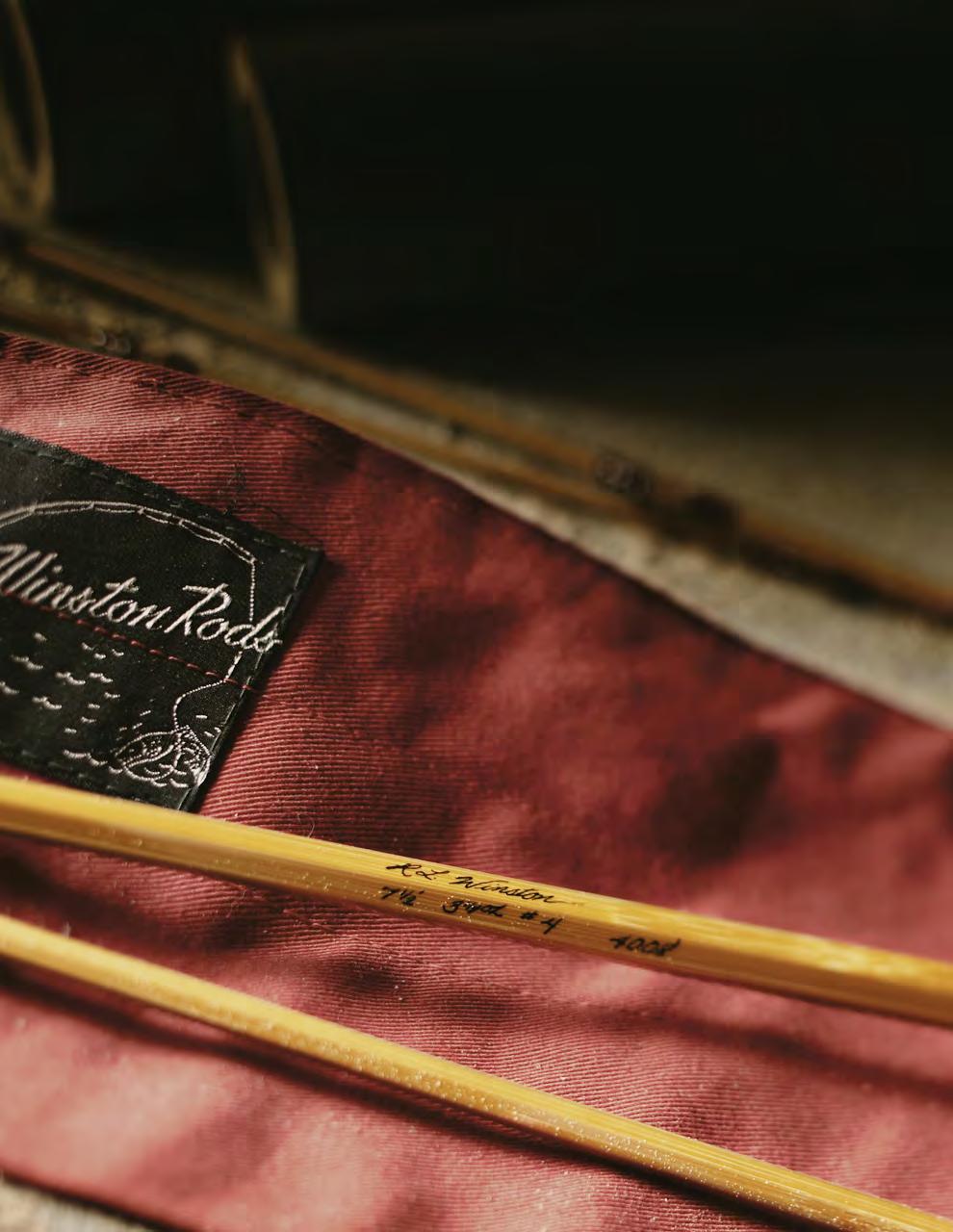 Winston has been making BAMBOO rods since 1929, when Robert Winther and Lew Stoner first began innovating using split bamboo cane.