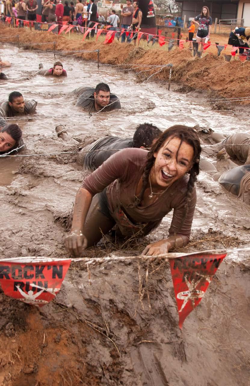 Would you like to participate in a mud run?