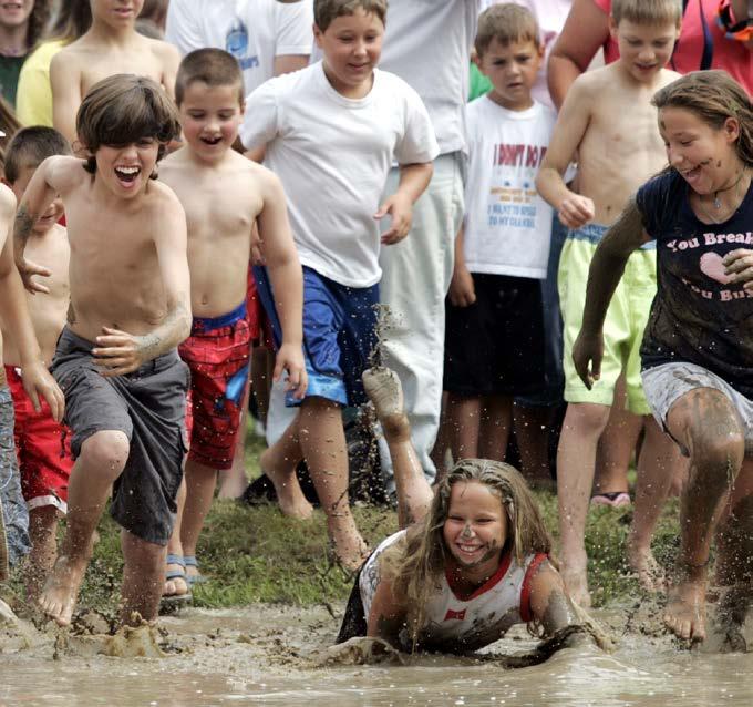 These popular races are held all over the country. Every mud run is a little different.